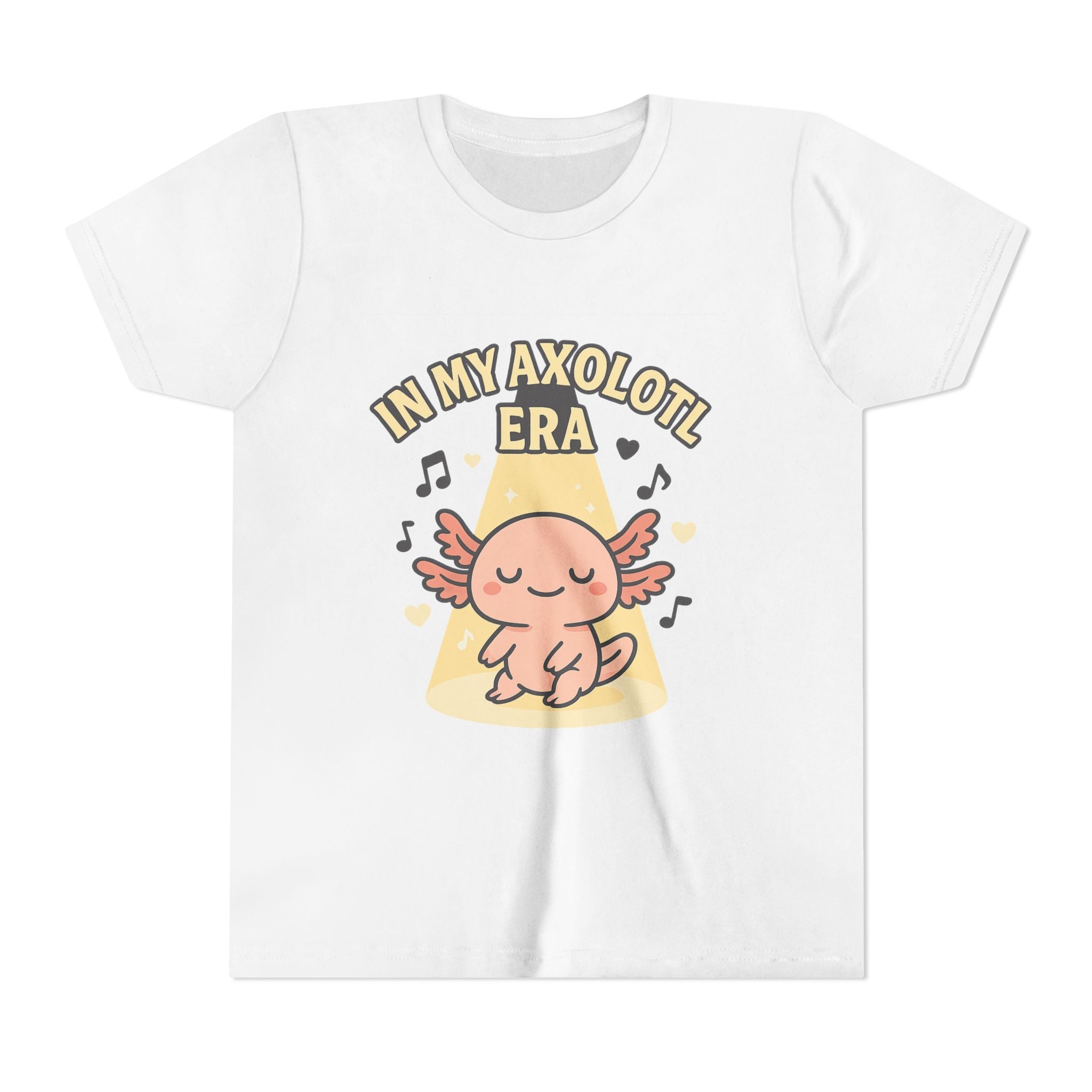 Youth Axolotl Tee - "In My Axolotl Era" Cute Kids Graphic Shirt