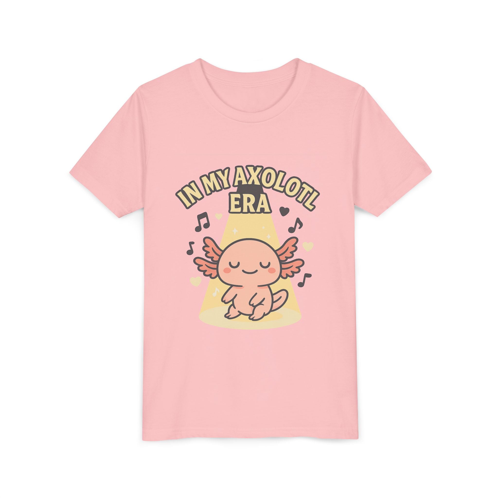 Youth Axolotl Tee - "In My Axolotl Era" Cute Kids Graphic Shirt