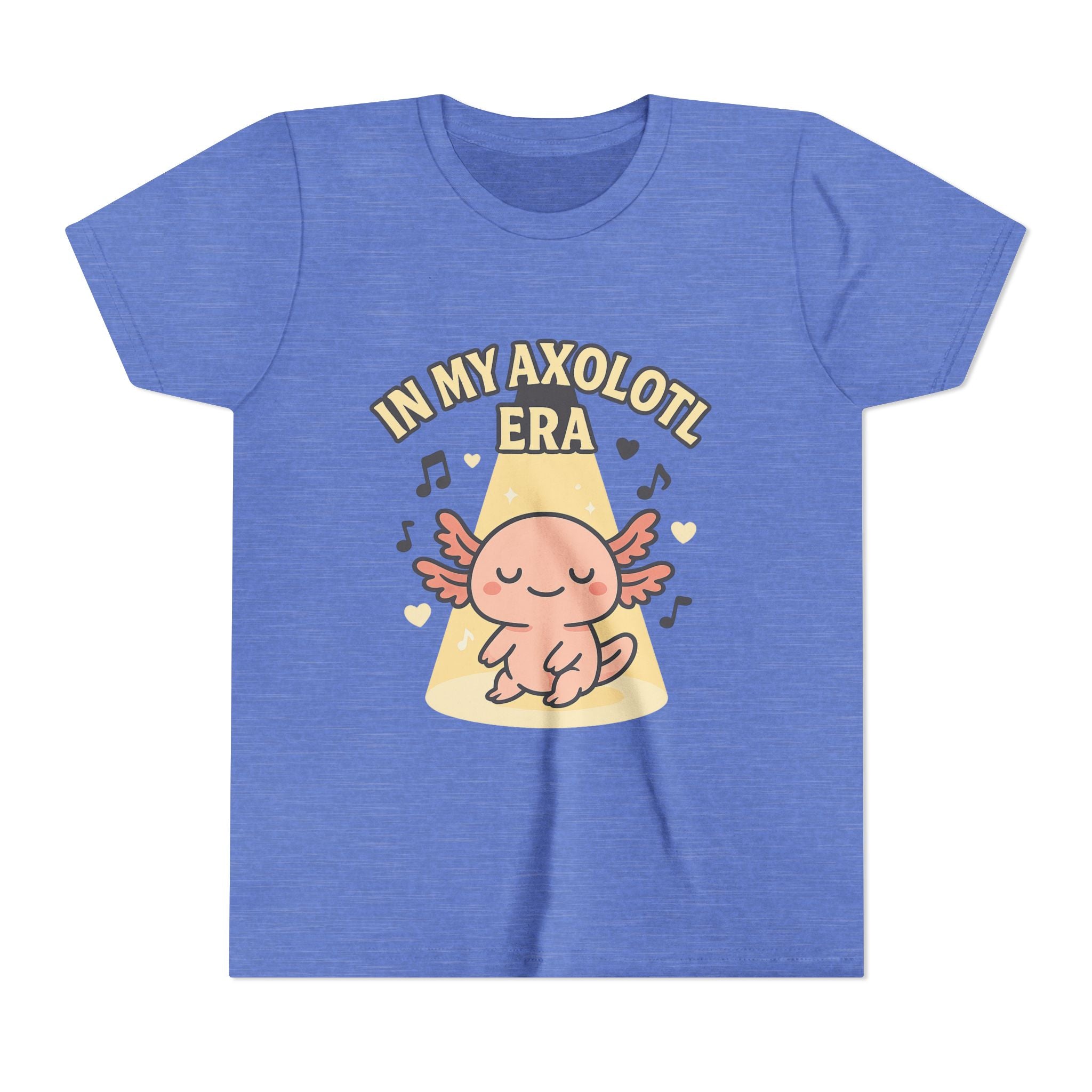 Youth Axolotl Tee - "In My Axolotl Era" Cute Kids Graphic Shirt
