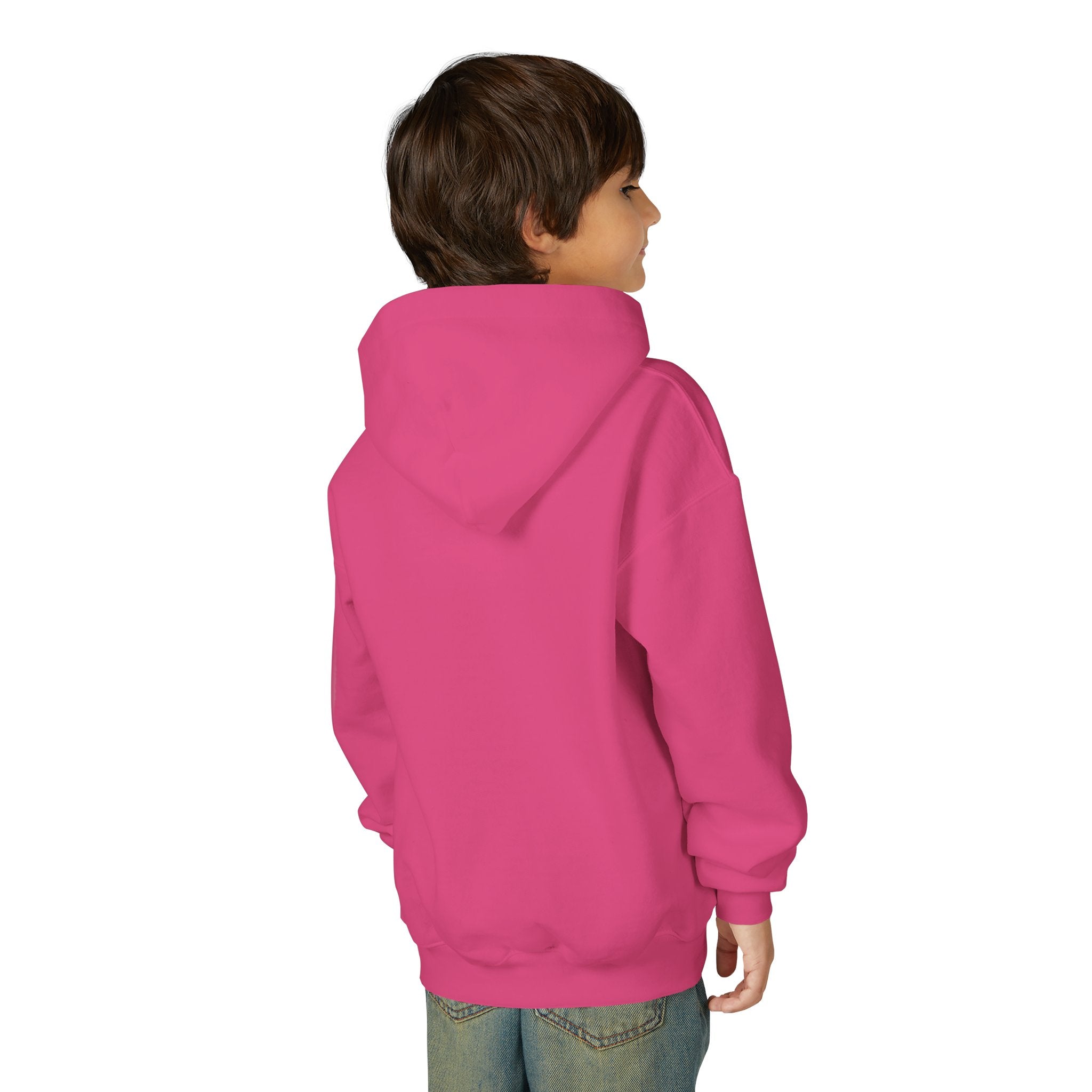 Kids Axolotl Hoodie — Cute Pink Axolotl Pullover for Children
