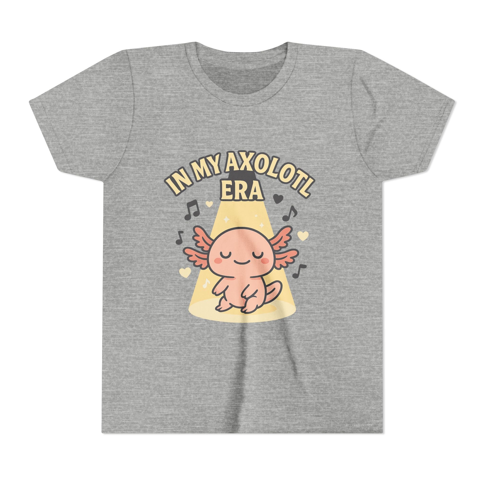 Youth Axolotl Tee - "In My Axolotl Era" Cute Kids Graphic Shirt