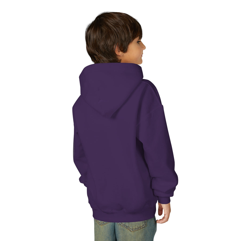 Axolotl Gamer Youth Hoodie — Cool Sunglasses Gaming Axolotl Pullover